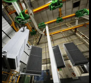 Conveyorized Paint Shop — Vikas Radiators manufacturing